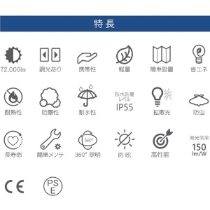 KAZ 輝夜500W LED全光バルーンライト 大型三脚仕様 輝夜500W LED全光バルーンライト 大型三脚仕様 BL-500-BSF 画像5