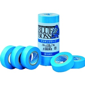 カモ井 マスキングテープ塗装用 幅12mm×長さ18m ブルー マスキングテープ塗装用 幅12mm×長さ18m ブルー BLUEBOSSJAN-12