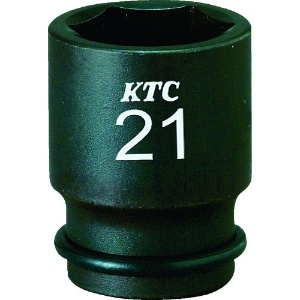 KTC 9.5sq.インパクトレンチ用ソケット(セミディープ薄肉)21mm 9.5sq.インパクトレンチ用ソケット(セミディープ薄肉)21mm BP3M-21TP