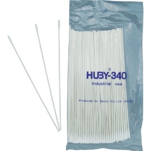 HUBY HUBY 6インチ 工業用綿棒(先端砲弾型)CA-005 (50000本入) HUBY 6インチ 工業用綿棒(先端砲弾型)CA-005 (50000本入) CA-005