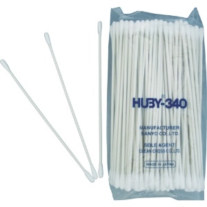 HUBY HUBY 6インチ 工業用綿棒(先端砲弾型)CA-007 (20000本入) HUBY 6インチ 工業用綿棒(先端砲弾型)CA-007 (20000本入) CA-007