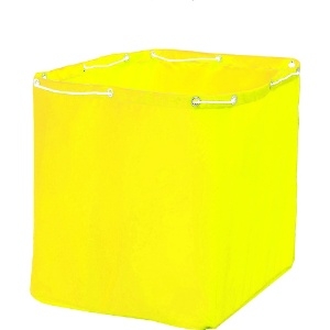 コンドル ダストカートY-1(小)・リサイクルカートY-2(小)用 カラー布袋 黄 CA473-00SX-MB-Y