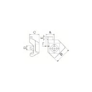 京セラインダストリアルツールズ 部品 押え金具 部品 押え金具 CGIA-3R