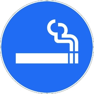 カーボーイ カラープラポールサインキャッププレート 喫煙 CP38