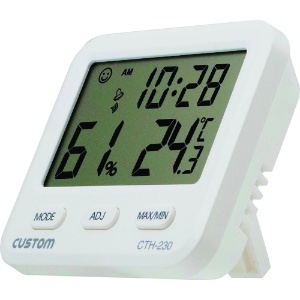 カスタム デジタル温湿度計 デジタル温湿度計 CTH-230 画像3