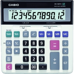 カシオ 加算器実務電卓 加算器実務電卓 DS-120TW