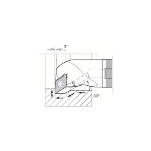 京セラインダストリアルツールズ 倣い加工用超硬防振バー E-SDUC-A 倣い加工用超硬防振バー E-SDUC-A E10N-SDUCR07-14A