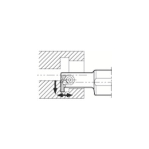 京セラインダストリアルツールズ 小内径溝入れホルダ GIV 小内径溝入れホルダ GIV GIVL1620-1A