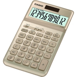 カシオ スタイリッシュ電卓(ジャストタイプ12桁) スタイリッシュ電卓(ジャストタイプ12桁) JF-S200-GD-N 画像2