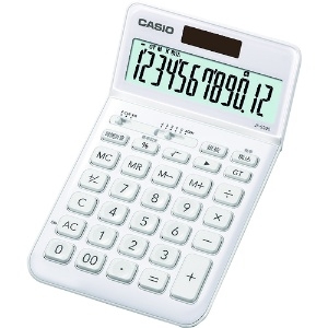 カシオ スタイリッシュ電卓(ジャストタイプ12桁) スタイリッシュ電卓(ジャストタイプ12桁) JF-S200-WE-N 画像3