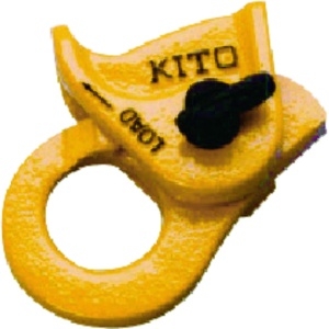 キトー ワイヤーロープ専用固定器具 キトークリップ 定格荷重0.75t ワイヤ径8〜10mm用 KC100