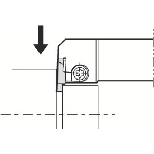 京セラインダストリアルツールズ 外径浅溝入れホルダ KGBAS KGBASR2020K22-35
