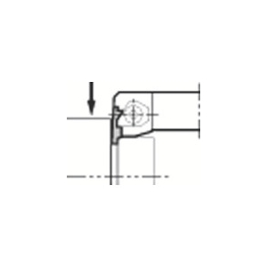 京セラインダストリアルツールズ 外径浅溝入れホルダ KGBS KGBSR2525M22-35