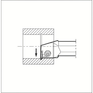 京セラインダストリアルツールズ 内径浅溝入れ加工用ホルダ KIGBA 内径浅溝入れ加工用ホルダ KIGBA KIGBAR4032-22