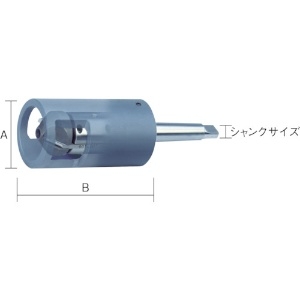 NOGA K4内外径用カウンターシンク90°MT-2シャンク K4内外径用カウンターシンク90°MT-2シャンク KP04-110 画像2