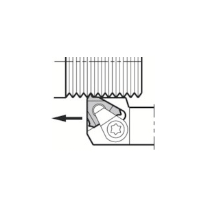 京セラインダストリアルツールズ 外径ねじ切り用ホルダ KTN/KTNS 外径ねじ切り用ホルダ KTN/KTNS KTNSR2020K-16