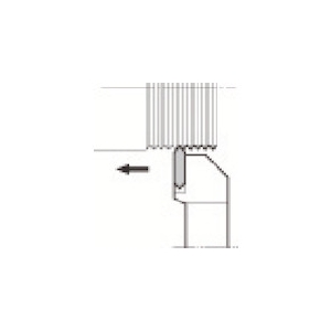 京セラインダストリアルツールズ 外径ねじ切り用ホルダ KTT 外径ねじ切り用ホルダ KTT KTTR1010F-16