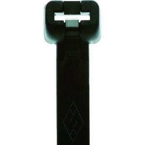 SapiSelco 「メット」 ステンレス爪入りケーブルタイ黒 2.5mm×10 MET.3.2102R