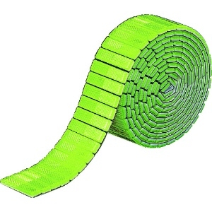 キャットアイ レフテープ 50mm×2.5m 蛍光黄緑 レフテープ 50mm×2.5m 蛍光黄緑 RR-1-YG