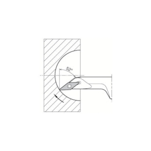 京セラインダストリアルツールズ 内径球面・奥端面・倣い加工用鋼バー S-SVJP/C/B-A 内径球面・奥端面・倣い加工用鋼バー S-SVJP/C/B-A S12M-SVJCR08-16A