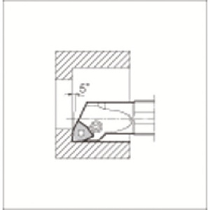 京セラインダストリアルツールズ 内径・奥端面加工用ボーリングバー S-PWLN06 S16M-PWLNR06-20