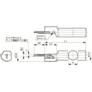 京セラインダストリアルツールズ 小内径ボーリング システムバー S-SVN-XN 小内径ボーリング システムバー S-SVN-XN S25Q-SVNR12XN