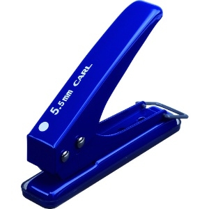 カール 1穴パンチ SD-15-B ブルー 穴径5.5mm 1穴パンチ SD-15-B ブルー 穴径5.5mm SD-15-B