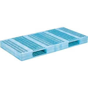 サンコー プラスチックパレット 825604 R2-1122F ブルー プラスチックパレット 825604 R2-1122F ブルー SK-R2-1122F-BL