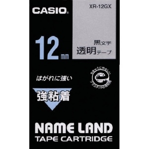 カシオ ネームランド用強粘着テープ12mm XR-12GX