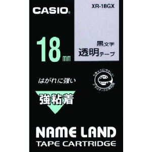 カシオ ネームランド用強粘着テープ18mm ネームランド用強粘着テープ18mm XR-18GX