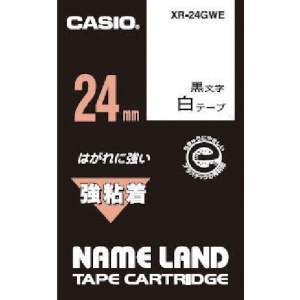 カシオ ネームランド用強粘着テープ24mm XR-24GWE