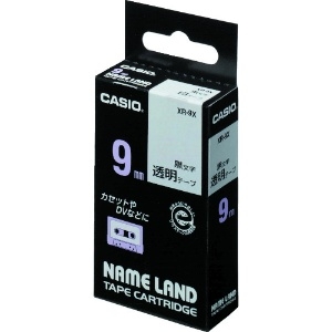 カシオ ネームランド用テープカートリッジ 粘着タイプ 9mm ネームランド用テープカートリッジ 粘着タイプ 9mm XR-9X