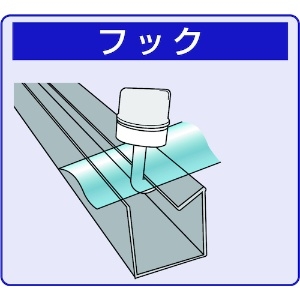 ダイドーハント ワンタッチプラフック 23mm ブロンズ (100本入) ワンタッチプラフック 23mm ブロンズ (100本入) 00032477 画像2