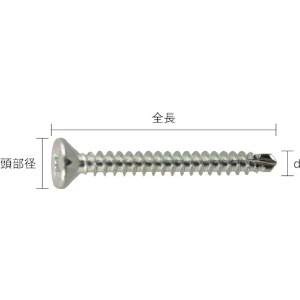 ダイドーハント SHC 木waLess スリム 3.2×45 (60本) SHC 木waLess スリム 3.2×45 (60本) 10176865 画像2