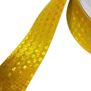 セーフラン 高輝度反射テープ 黄 幅50mm×50m 高輝度反射テープ 黄 幅50mm×50m 14353 画像3