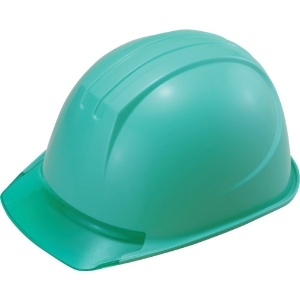 タニザワ エアライト搭載ヘルメット(PC製・透明ひさし型) 帽体色 グリーン エアライト搭載ヘルメット(PC製・透明ひさし型) 帽体色 グリーン 161-JZV-V3-G2-J