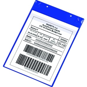 tarifold PVCポケット(マグネットタイプ)A4縦型 ブルー PVCポケット(マグネットタイプ)A4縦型 ブルー 170101