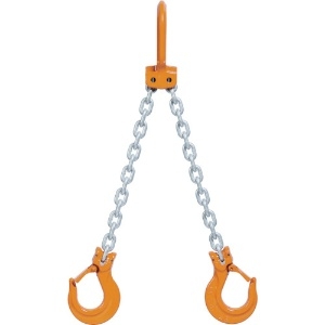 象印 チェーンスリング(ピンタイプ)2本吊り・3.4t チェーンスリング(ピンタイプ)2本吊り・3.4t 2-W-H-8