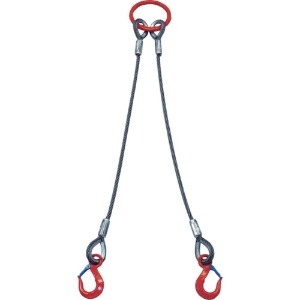 大洋 2本吊 ワイヤスリング 1t用×1.5m 2本吊 ワイヤスリング 1t用×1.5m 2WRS