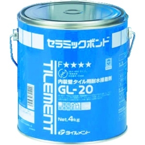 TILEMENT タイル用接着剤 GL-20 4kg タイル用接着剤 GL-20 4kg 30100040