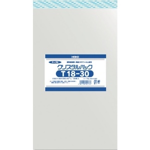 HEIKO OPP袋 テープ付き クリスタルパック T18-30 6741800