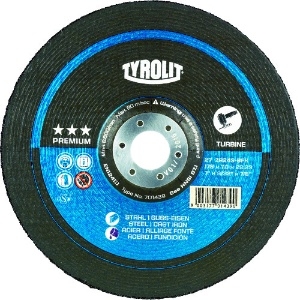 TYROLIT オフセット砥石 T-Grind 125mm #24 701518