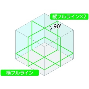 シンワ レーザーロボ Xline-E グリーン 受光器・三脚セット レーザーロボ Xline-E グリーン 受光器・三脚セット 71620 画像2