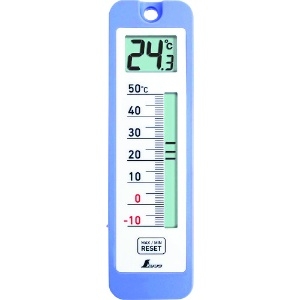 シンワ デジタル温度計 D-10 最高・最低 防水型 73043