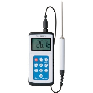 シンワ デジタル温度計 H-3 最高・最低隔測式プローブ 防水型 デジタル温度計 H-3 最高・最低隔測式プローブ 防水型 73083
