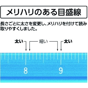 シンワ アルミ三角スケール B-15 15cm 建築士用 ブルー アルミ三角スケール B-15 15cm 建築士用 ブルー 74978 画像4