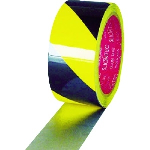 スリオン 危険表示用反射テープ 45mm×10m黄/黒 危険表示用反射テープ 45mm×10m黄/黒 965201-00-45X10