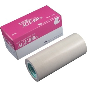 チューコーフロー フッ素樹脂(テフロンPTFE製)粘着テープ AGF100FR 0.13t×150w×10m AGF100FR-13X150