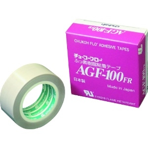 チューコーフロー フッ素樹脂(テフロンPTFE製)粘着テープ AGF100FR 0.30t×25w×5m AGF100FR30X25X5