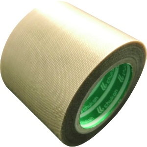 チューコーフロー 性能向上ふっ素樹脂粘着テープ ガラスクロス 0.16-25×10 AGF101-16X25